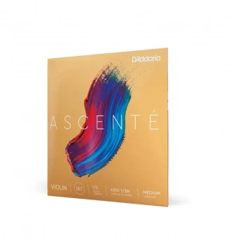 A310-3/4M Ascente Комплект струн для скрипки 3/4, среднее натяжение, D'Addario